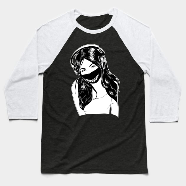 Rocker Girl Baseball T-Shirt by Rocker Girl